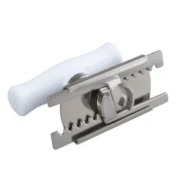 Manual Stainless Steel Easy Can Jar Opener Adjustable 1-4 Inches Cap Lid Openers Tool Kitchen GadgetHome & Garden