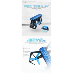 JJRC H43WH WiFi FPV - 720P camera - high hold mode - foldable - RC Drone QuadcopterDrones