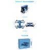 JJRC H43WH WiFi FPV - 720P camera - high hold mode - foldable - RC Drone QuadcopterDrones