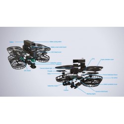 HOSHI 007PRO - 5G WiFi FPV 4K camera - optical flow - GPS F - foldable airselfie RC Quadcopter - two batteriesDrones