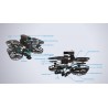 HOSHI 007PRO - 5G WiFi FPV 4K camera - optical flow - GPS F - foldable airselfie RC Quadcopter - two batteriesDrones