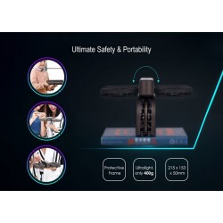 HOSHI 007PRO - 5G WiFi FPV 4K camera - optical flow - GPS F - foldable airselfie RC Quadcopter - two batteriesDrones