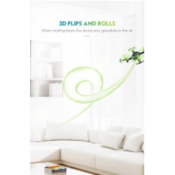 JJRC H48 Mini - 2.4G 4CH - 6 axis - 3D flips - RC Drone Quadcopter RTFDrones