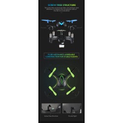 JJRC H48 Mini - 2.4G 4CH - 6 axis - 3D flips - RC Drone Quadcopter RTFDrones
