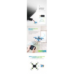 JJRC H48 Mini - 2.4G 4CH - 6 axis - 3D flips - RC Drone Quadcopter RTFDrones