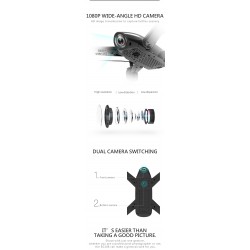 SG106 WiFi FPV - 4K camera - optical flow positioning - RC Drone Quadcopter RTFDrones
