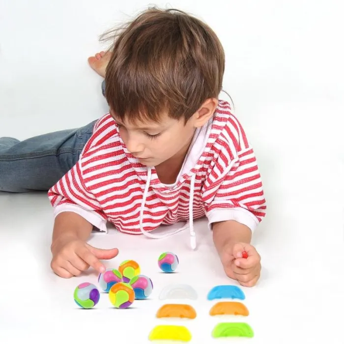 DIY assembled ball - six-petal combination - educational toyEducational