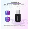 1300Mbps Mini wireless adapter - windows XP/Vista/7/8/10 - Mac OSUSB memory
