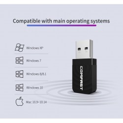 1300Mbps Mini wireless adapter - windows XP/Vista/7/8/10 - Mac OSUSB memory