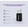 1300Mbps Mini wireless adapter - windows XP/Vista/7/8/10 - Mac OSUSB memory