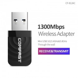 1300Mbps Mini wireless adapter - windows XP/Vista/7/8/10 - Mac OSUSB memory