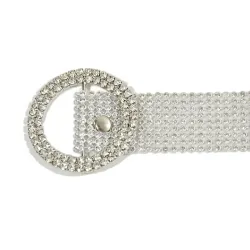 Transparent crystal belt - 120 cmBelts