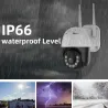 3MP - WIFI - IP Camera - Outdoor - Wireless - H.265 - Security CCTV CameraHome security