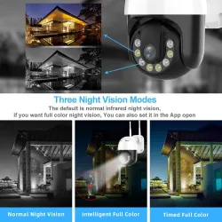 3MP - WIFI - IP Camera - Outdoor - Wireless - H.265 - Security CCTV CameraHome security