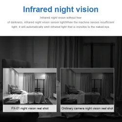 1080P - full HD camera with microphone - auto focus - night vision - motion detectionAudio Camera Video