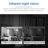 1080P - full HD camera with microphone - auto focus - night vision - motion detectionAudio Camera Video