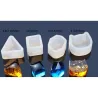 4 Shapes - Silicone Casting - Resin Mold - DIY Resin JewelryToys