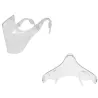 PM2.5 - protective transparent mouth / face mask - plastic shield - reusableMouth masks
