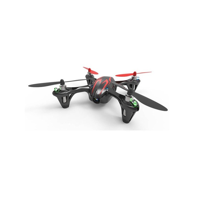 Hubsan X4 H107C - Upgraded 2.4G - 4CH - RC Drone Quadcopter - Mode 2 (Left Hand Throttle) - Black GreenDrones
