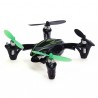 Hubsan X4 H107C - Upgraded 2.4G - 4CH - RC Drone Quadcopter - Mode 2 (Left Hand Throttle) - Black GreenDrones