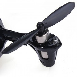 Hubsan X4 H107C - Upgraded 2.4G - 4CH - RC Drone Quadcopter - Mode 2 (Left Hand Throttle) - Black GreenDrones