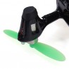 Hubsan X4 H107C - Upgraded 2.4G - 4CH - RC Drone Quadcopter - Mode 2 (Left Hand Throttle) - Black GreenDrones