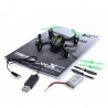 Hubsan X4 H107C - Upgraded 2.4G - 4CH - RC Drone Quadcopter - Mode 2 (Left Hand Throttle) - Black GreenDrones