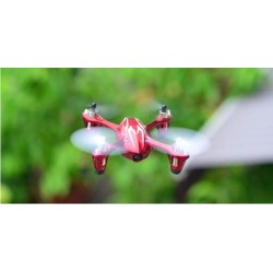 Hubsan X4 H107C - Upgraded 2.4G - 4CH - RC Drone Quadcopter - Mode 2 (Left Hand Throttle) - Black GreenDrones