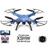 Syma X5HW - WIFI - FPV - HD Camera - 2.4G - 4CH - 6 Axis - RC Drone Quadcopter - Green Mode 2 (Left Hand Throttle)Drones