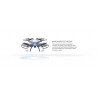 Syma X5HW - WIFI - FPV - HD Camera - 2.4G - 4CH - 6 Axis - RC Drone Quadcopter - Green Mode 2 (Left Hand Throttle)Drones