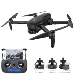 ZLRC SG906 PRO 2 - GPS - 5G - WIFI - 4K HD Camera - 3-Axis Gimbal - Brushless - Foldable - Without MegaphoneDrones