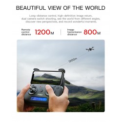 ZLRC SG906 PRO 2 - GPS - 5G - WIFI - 4K HD Camera - 3-Axis Gimbal - Brushless - Foldable - Without MegaphoneDrones