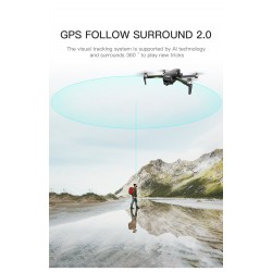 ZLRC SG906 PRO 2 - GPS - 5G - WIFI - 4K HD Camera - 3-Axis Gimbal - Brushless - Foldable - Without MegaphoneDrones