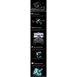 VISUO K1 - 5g - wifi - fpv - gps - 4k hd dual camera - brushless - foldableDrones