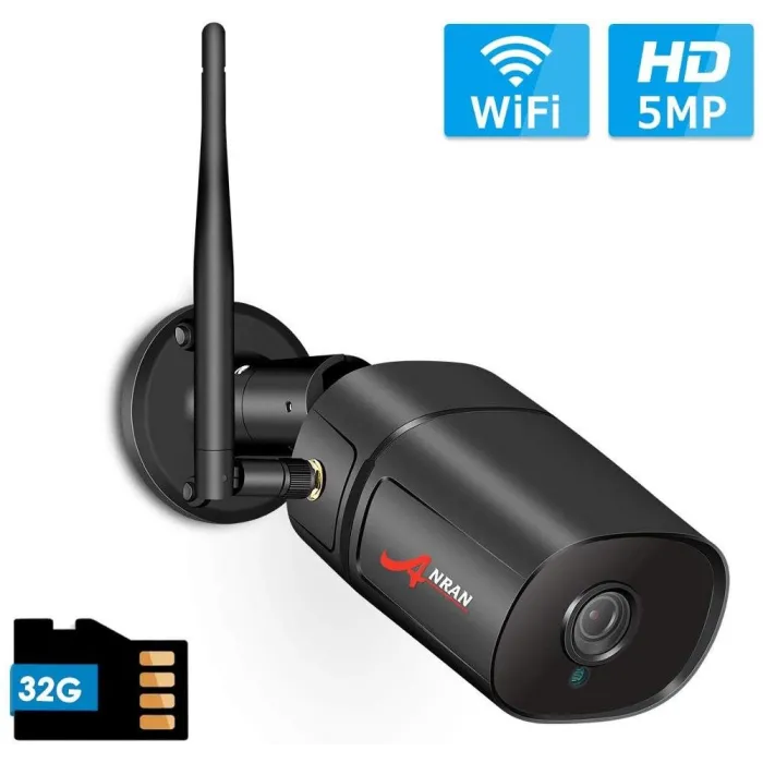 5 MP - 1920P HD - wireless security camera - two way audio - WiFi - support Onvif - waterproofSecurity cameras