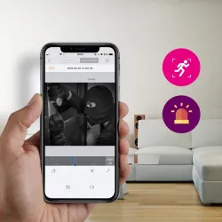 5 MP - 1920P HD - wireless security camera - two way audio - WiFi - support Onvif - waterproofSecurity cameras