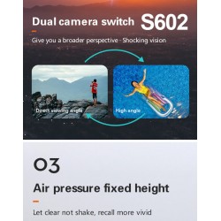 HDRC S602 - WiFi - FPV - 4K HD Dual Camera - Altitude Hold Mode - FoldableDrones