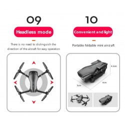 HDRC S602 - WiFi - FPV - 4K HD Dual Camera - Altitude Hold Mode - FoldableDrones