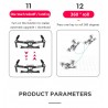 HDRC S602 - WiFi - FPV - 4K HD Dual Camera - Altitude Hold Mode - FoldableDrones