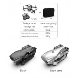 HDRC S602 - WiFi - FPV - 4K HD Dual Camera - Altitude Hold Mode - FoldableDrones