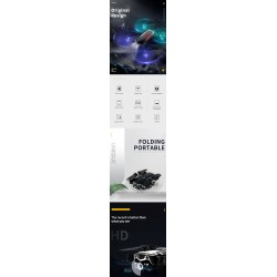 JDRC JD-20S JD20S - WiFi - FPV - Foldable - HD Camera - 0.3MP - Three BatteriesDrones