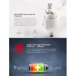 MJX B2C Bugs 2C - Brushless - 1080P HD Camera - GPS - RTF - White - Standard VersionDrones