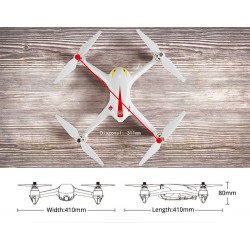 MJX B2C Bugs 2C - Brushless - 1080P HD Camera - GPS - RTF - White - Standard VersionDrones
