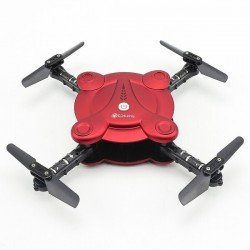 Eachine E55 Mini - WiFi - FPV - Foldable - Red - RTFDrones