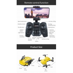 XLURC LU Mini 2 - WiFi - FPV - 4K HD Camera - RTFDrones