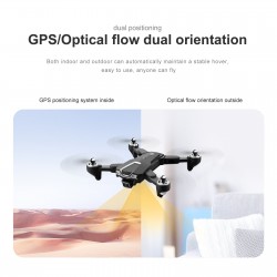 LSRC LS-25 - Mini - GPS - 5G - WiFi - FPV - 6K/4K ESC HD Dual Camera - Foldable - RTFDrones