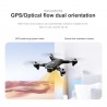 LSRC LS-25 - Mini - GPS - 5G - WiFi - FPV - 6K/4K ESC HD Dual Camera - Foldable - RTFDrones