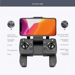 LSRC LS-25 - Mini - GPS - 5G - WiFi - FPV - 6K/4K ESC HD Dual Camera - Foldable - RTFDrones