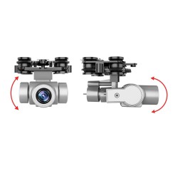 LYZRC L106 Pro 5G - WIFI - FPV - GPS - 4K HD Dual Camera - Two-axis - Foldable - RTFDrones