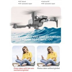 LYZRC L106 Pro 5G - WIFI - FPV - GPS - 4K HD Dual Camera - Two-axis - Foldable - RTFDrones